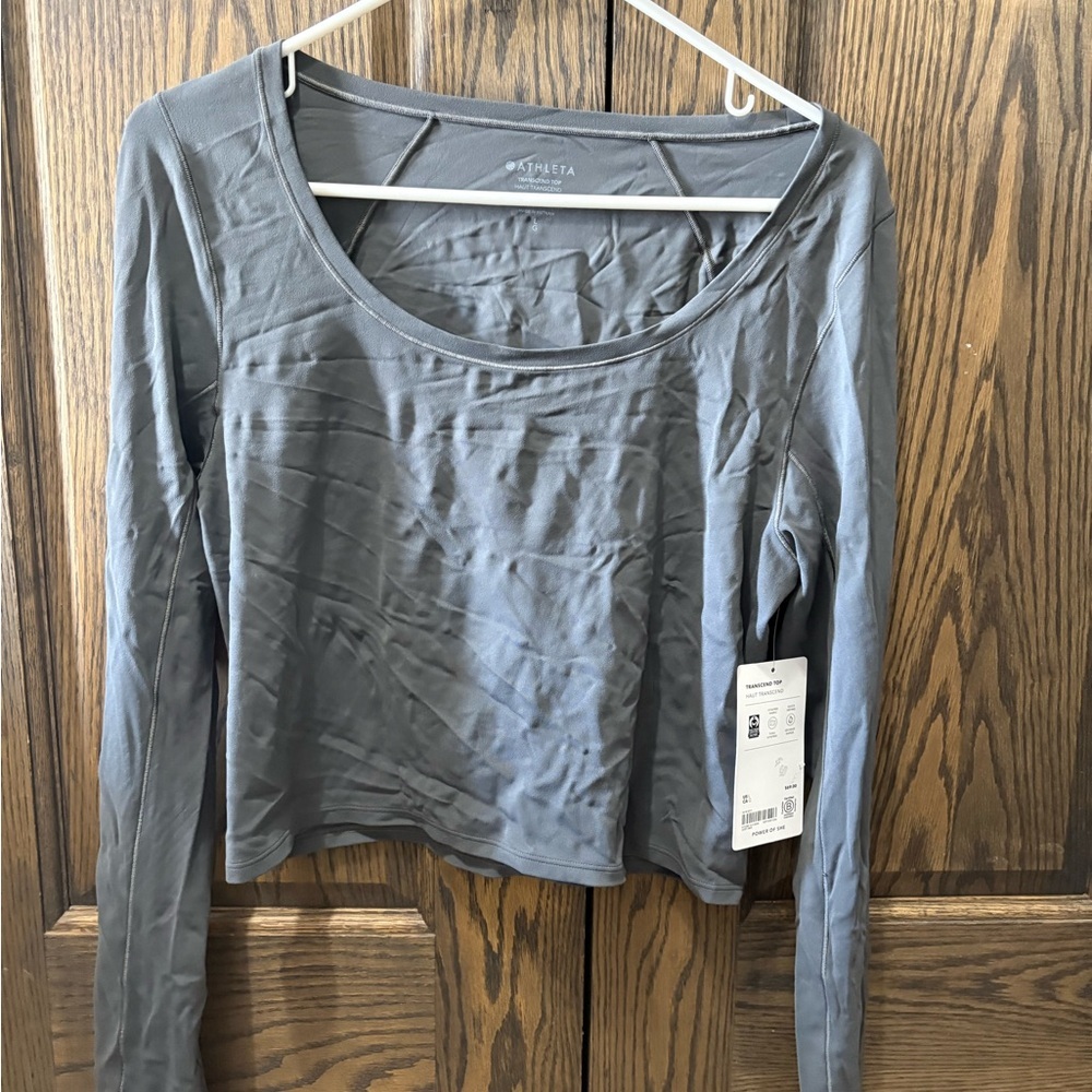 Athleta Slate Long Sleeve Transcend Top